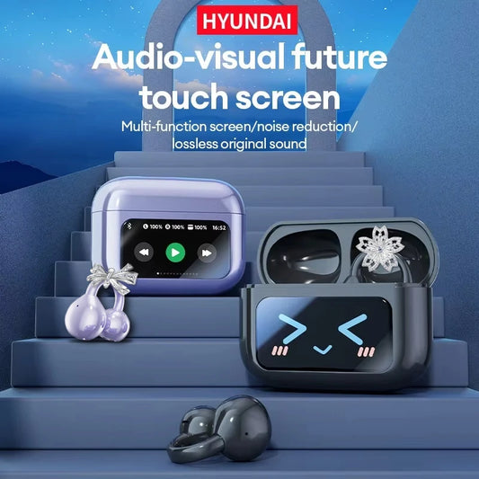 EchoGrip™ M100 ENC Ear Clip Earphones – Style, Sound, and Smart Control